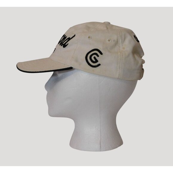 David Toms Signed Cleveland Golf Cap White Adjustable Unisex PGA Golfer - Picture 7 of 10